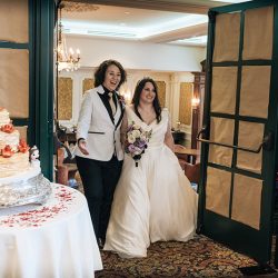 e05bridesentrance - Travel through Tatooine, Middle Earth, Westeros & more at this pop culture travel-themed wedding (with April Fools pranks!) Travel through Tatooine, Middle Earth, Westeros & more at this pop culture travel-themed wedding (with April Fools pranks!)