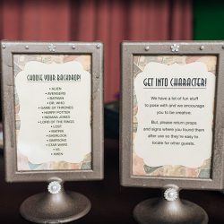 f02greenscreeninstructions - Travel through Tatooine, Middle Earth, Westeros & more at this pop culture travel-themed wedding (with April Fools pranks!) Travel through Tatooine, Middle Earth, Westeros & more at this pop culture travel-themed wedding (with April Fools pranks!)
