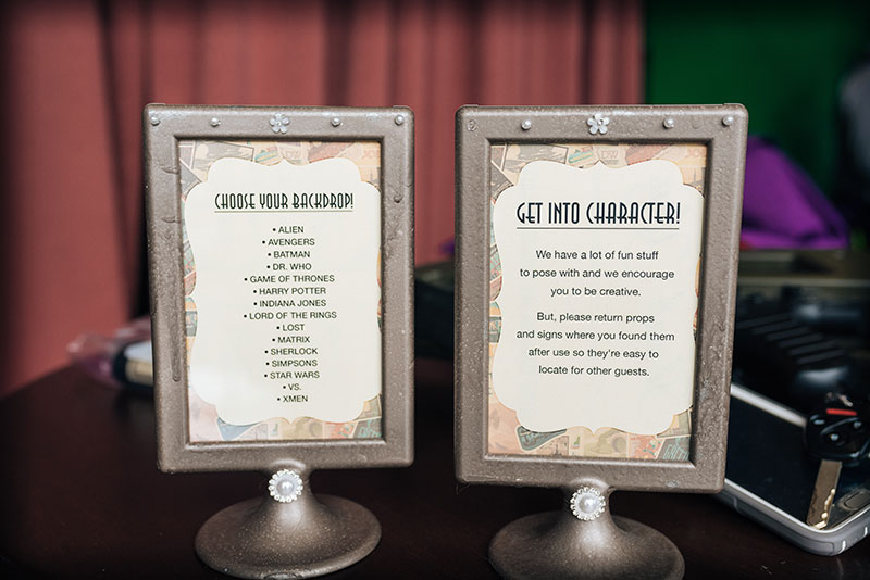 Travel through Tatooine, Middle Earth, Westeros & more at this pop culture travel-themed wedding (with April Fools pranks!) 