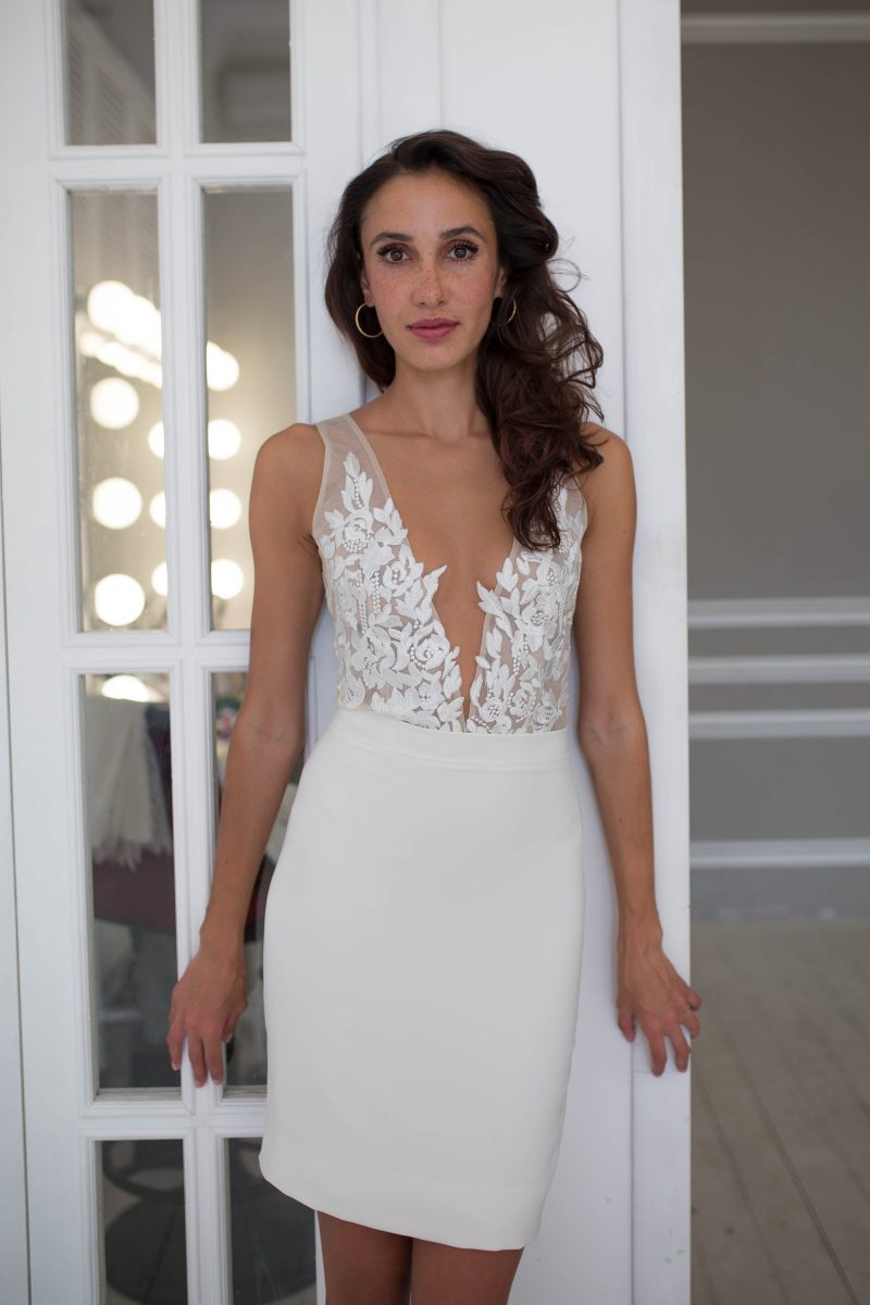 30+ short wedding dresses that will show off those killer shoes ...