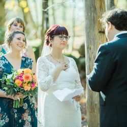 268 - A little bit retro, a little bit punk: this woodsy Maine wedding has it all A little bit retro, a little bit punk: this woodsy Maine wedding was all them