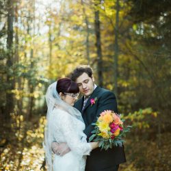 369 - A little bit retro, a little bit punk: this woodsy Maine wedding has it all A little bit retro, a little bit punk: this woodsy wedding was all them