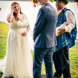 Two film lovers had a Hawaiian Jurassic Park wedding at the REAL film location