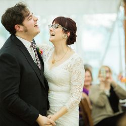 534 - A little bit retro, a little bit punk: this woodsy Maine wedding has it all A little bit retro, a little bit punk: this woodsy wedding was all them