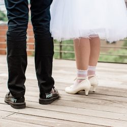 Huge flowers, toadstools, & tea at this whimsical Alice in Wonderland wedding