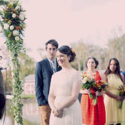 These two ladies had a dreamy fall wedding in the Catskills
