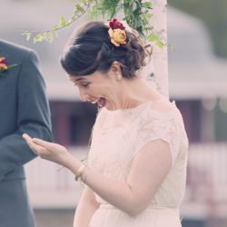 These two ladies had a farm wedding in the Catskills