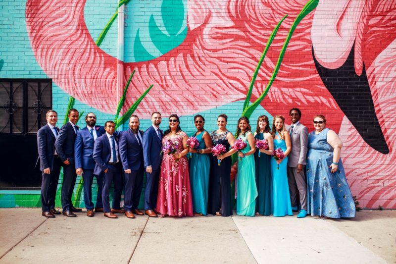 alex glenn 306 - Constellations, a dragon cake, and BEARS at this Chicago planetarium wedding Constellations, a dragon cake, and BEARS at this Chicago planetarium wedding