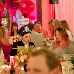 1W8A1773 - Unicorns & pink everything at this sparkly, over-the-top disco party wedding Unicorns & pink everything at this sparkly, over-the-top disco party wedding
