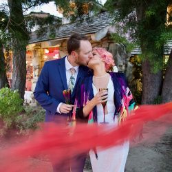 1W8A2128 - Unicorns & pink everything at this sparkly, over-the-top disco party wedding Unicorns & pink everything at this sparkly, over-the-top disco party wedding