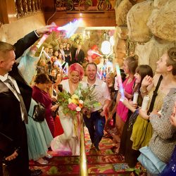 1W8A3173 - Unicorns & pink everything at this sparkly, over-the-top disco party wedding Unicorns & pink everything at this sparkly, over-the-top disco party wedding