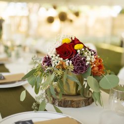 A casually elegant BBQ wedding in their own backyard