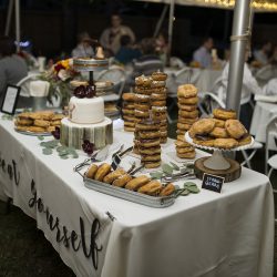 A casually elegant BBQ wedding in their own backyard