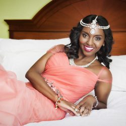 Asha 03 - We're deep-diving into this bride's last-minute dress swap for a coral prom dress We're deep-diving into this bride's last-minute dress swap for a coral prom dress