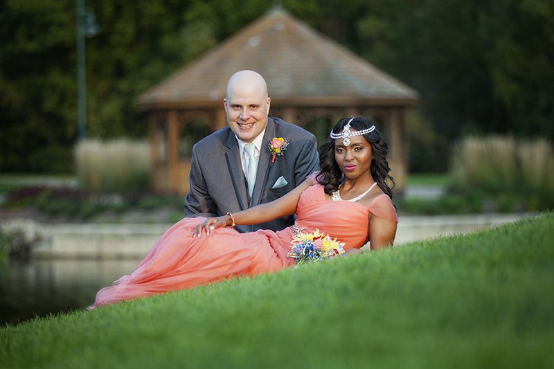 We're deep-diving into this bride's last-minute dress swap for a coral prom dress