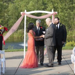 Asha 57 - We're deep-diving into this bride's last-minute dress swap for a coral prom dress We're deep-diving into this bride's last-minute dress swap for a coral prom dress