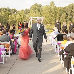 Asha 71 - We're deep-diving into this bride's last-minute dress swap for a coral prom dress We're deep-diving into this bride's last-minute dress swap for a coral prom dress