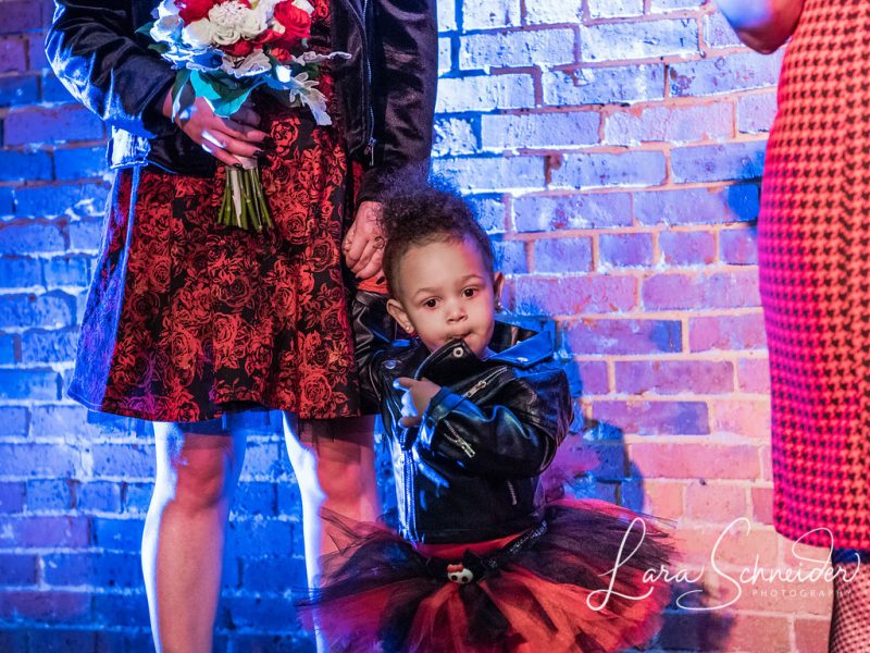 Led Zeppelin, craft beer, and tattoos at this bad-ass rock show-themed wedding