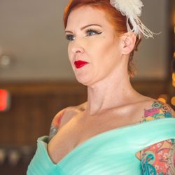 Waite Bradley eGoldenMomentsPhotography PeggyShawnBestof14 big - Don't miss the tutu-wearing ring dog at this colorful, retro wedding Don't miss the tutu-wearing ring dog at this colorful, retro wedding