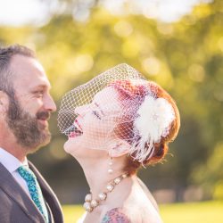 Waite Bradley eGoldenMomentsPhotography PeggyShawnBestof24 big - Don't miss the tutu-wearing ring dog at this colorful, retro wedding Don't miss the tutu-wearing ring dog at this colorful, retro wedding