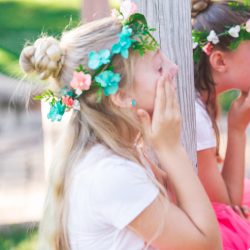 Waite Bradley eGoldenMomentsPhotography PeggyShawnBestof62 big - Don't miss the tutu-wearing ring dog at this colorful, retro wedding Don't miss the tutu-wearing ring dog at this colorful, retro wedding