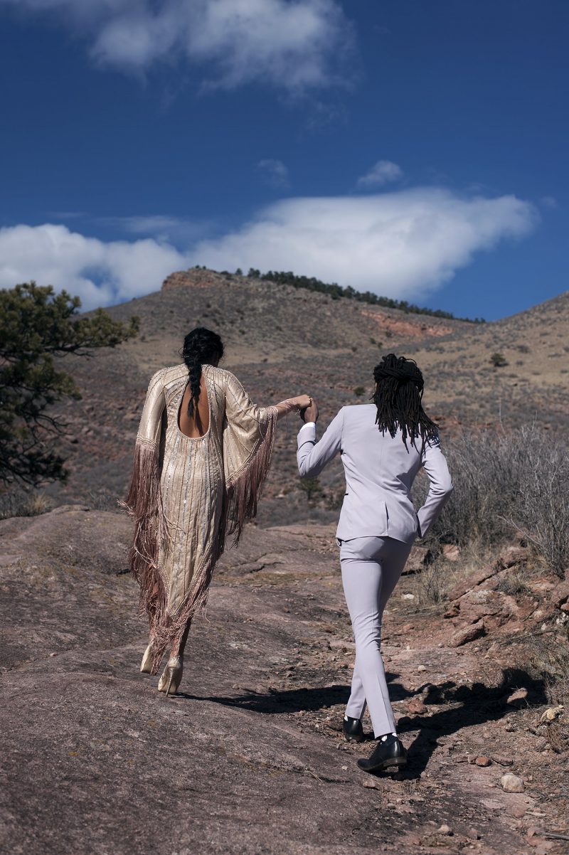 A mystical inspiration shoot in the foothills of Colorado (with a surprise vintage VW!)