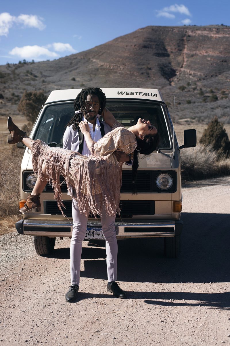 A mystical inspiration shoot in the foothills of Colorado (with a surprise vintage VW!)