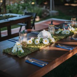 049 - This wedding was all about fairy garden meets Godzilla realness This wedding was all about fairy garden meets Godzilla realness
