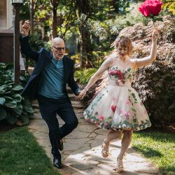 055 - This wedding was all about fairy garden meets Godzilla realness This wedding was all about fairy garden meets Godzilla realness
