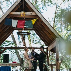 058 - This wedding was all about fairy garden meets Godzilla realness This wedding was all about fairy garden meets Godzilla realness
