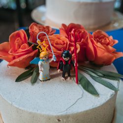 074 - This wedding was all about fairy garden meets Godzilla realness This wedding was all about fairy garden meets Godzilla realness