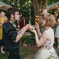 078 - This wedding was all about fairy garden meets Godzilla realness This wedding was all about fairy garden meets Godzilla realness