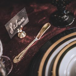 GothicWedding 085 - Goth gone LUXE with sparkle, faux fur, and rich reds at this goth wedding inspiration Goth gone LUXE with sparkle, faux fur, and rich reds at this goth wedding inspiration