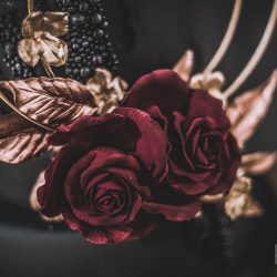GothicWedding 101 - Goth gone LUXE with sparkle, faux fur, and rich reds at this goth wedding inspiration Goth gone LUXE with sparkle, faux fur, and rich reds at this goth wedding inspiration