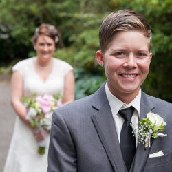 Kehler 011 - A sweet and sunny same-sex beachfront wedding on Puget Sound A sweet and sunny same-sex beachfront wedding on Puget Sound