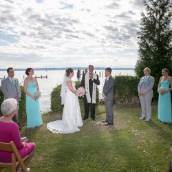 Kehler 030 1 - A sweet and sunny same-sex beachfront wedding on Puget Sound A sweet and sunny same-sex beachfront wedding on Puget Sound