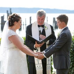 Kehler 034 - A sweet and sunny same-sex beachfront wedding on Puget Sound A sweet and sunny same-sex beachfront wedding on Puget Sound