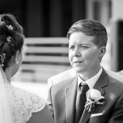 Kehler 036 - A sweet and sunny same-sex beachfront wedding on Puget Sound A sweet and sunny same-sex beachfront wedding on Puget Sound