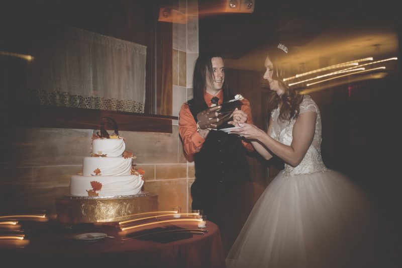 Tradition with an edge is the key at this fall wedding in Connecticut (with a bit of horror mixed in!)