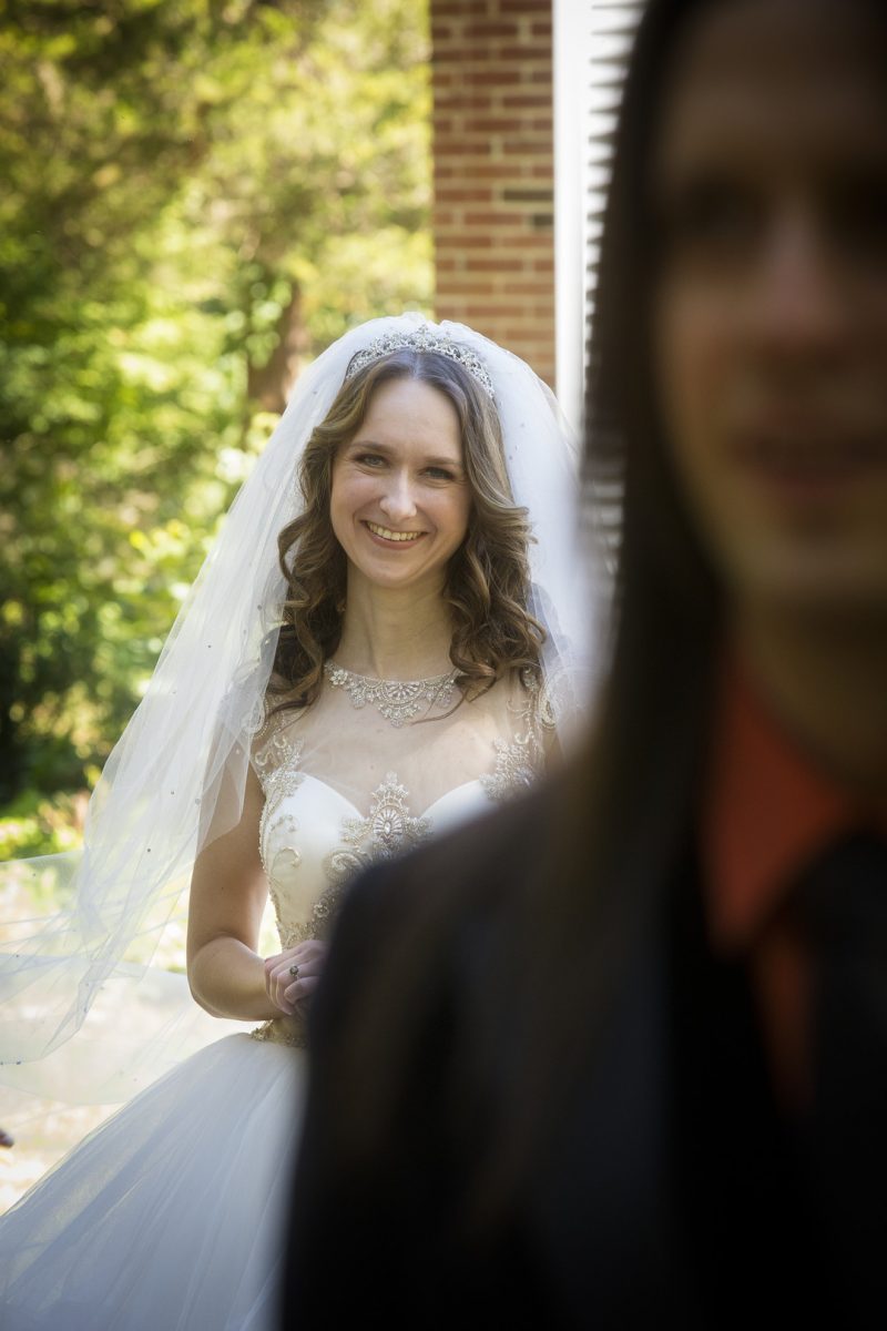 Tradition with an edge is the key at this fall wedding in Connecticut (with a bit of horror mixed in!)