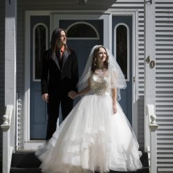 LICOWSKI MITCHELL TinyHumanPhotographyLLC p2594672125 big - Tradition with an edge is the key at this fall wedding in Connecticut (with a bit of horror mixed in!) Tradition with an edge is the key at this fall wedding in Connecticut (with a bit of horror mixed in!)