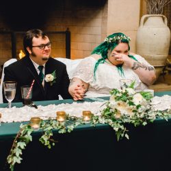 Milligan MacMillan StephanieHopkinsPhotography IMG0111 big - Two gamers tie the knot at a Zelda forest-themed wedding Zelda forest-themed wedding