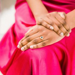 NicolaReiersenPhotographyStyledElopement21 - Be blown away by the stunning hot pink dress at this greenhouse elopement shoot Be blown away by the stunning hot pink dress at this greenhouse elopement shoot