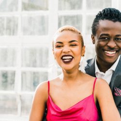 NicolaReiersenPhotographyStyledElopement37 - Be blown away by the stunning hot pink dress at this greenhouse elopement shoot Be blown away by the stunning hot pink dress at this greenhouse elopement shoot