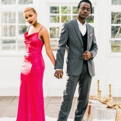 NicolaReiersenPhotographyStyledElopement40 - Be blown away by the stunning hot pink dress at this greenhouse elopement shoot Be blown away by the stunning hot pink dress at this greenhouse elopement shoot