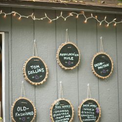 Reception 0001 - Our hearts warmed upon seeing this homegrown backyard woodland wedding Our hearts warmed upon seeing this homegrown backyard woodland wedding