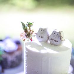 Reception 0059 - Our hearts warmed upon seeing this homegrown backyard woodland wedding Our hearts warmed upon seeing this homegrown backyard woodland wedding