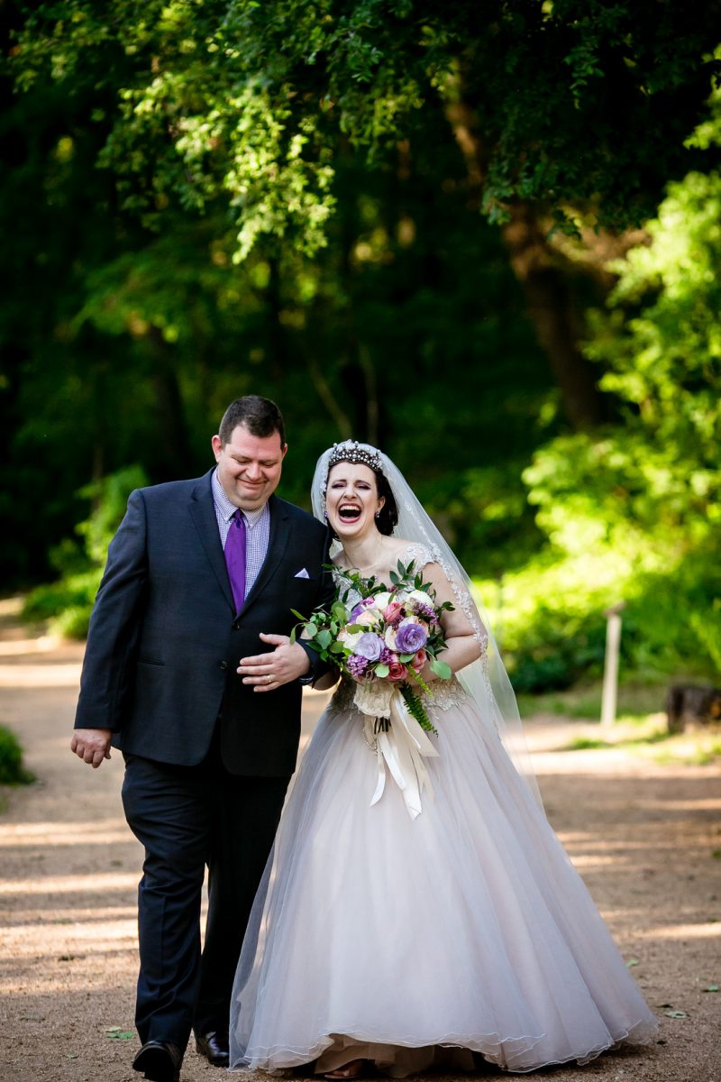 So much magic at this butterfly themed wedding in a sculpture garden