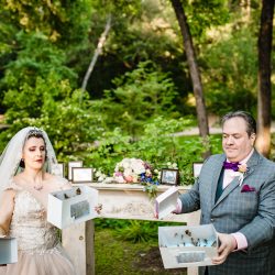 Schwab Collins CreatrixPhotography CreatrixPhotography226of408 big - So much magic at this butterfly themed wedding in a sculpture garden So much magic at this butterfly themed wedding in a sculpture garden