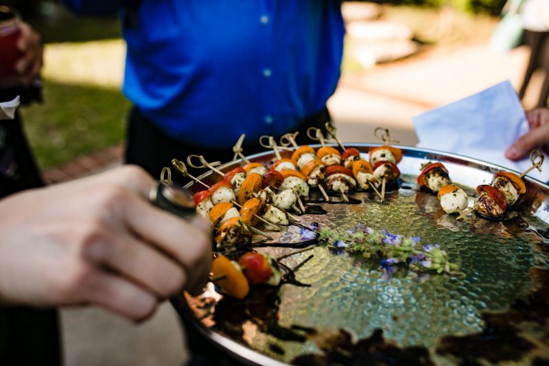 So much magic at this butterfly themed wedding in a sculpture garden